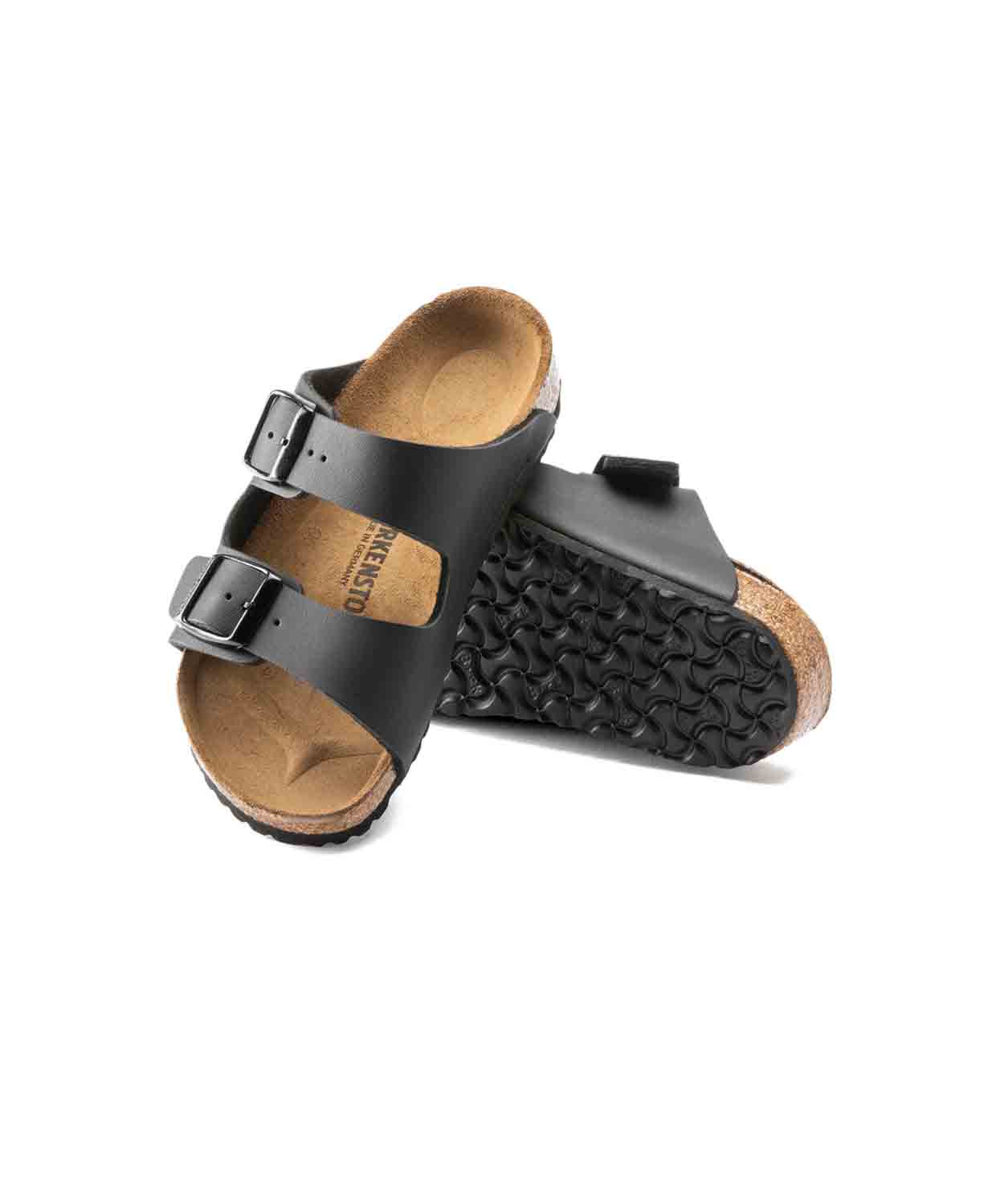 Birkenstock Kids Arizona Birko-Flor Black Sandals - Image 4