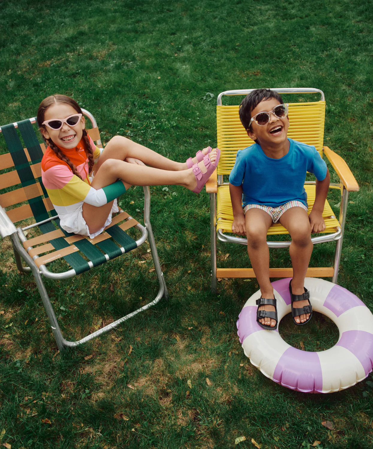 Birkenstock Kids Arizona EVA Black Sandals - Image 3