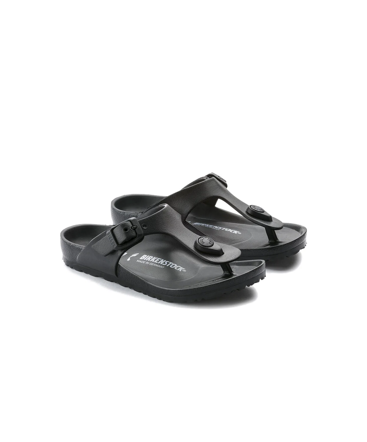 Birkenstock Kids Gizeh EVA Black Sandals - Image 4