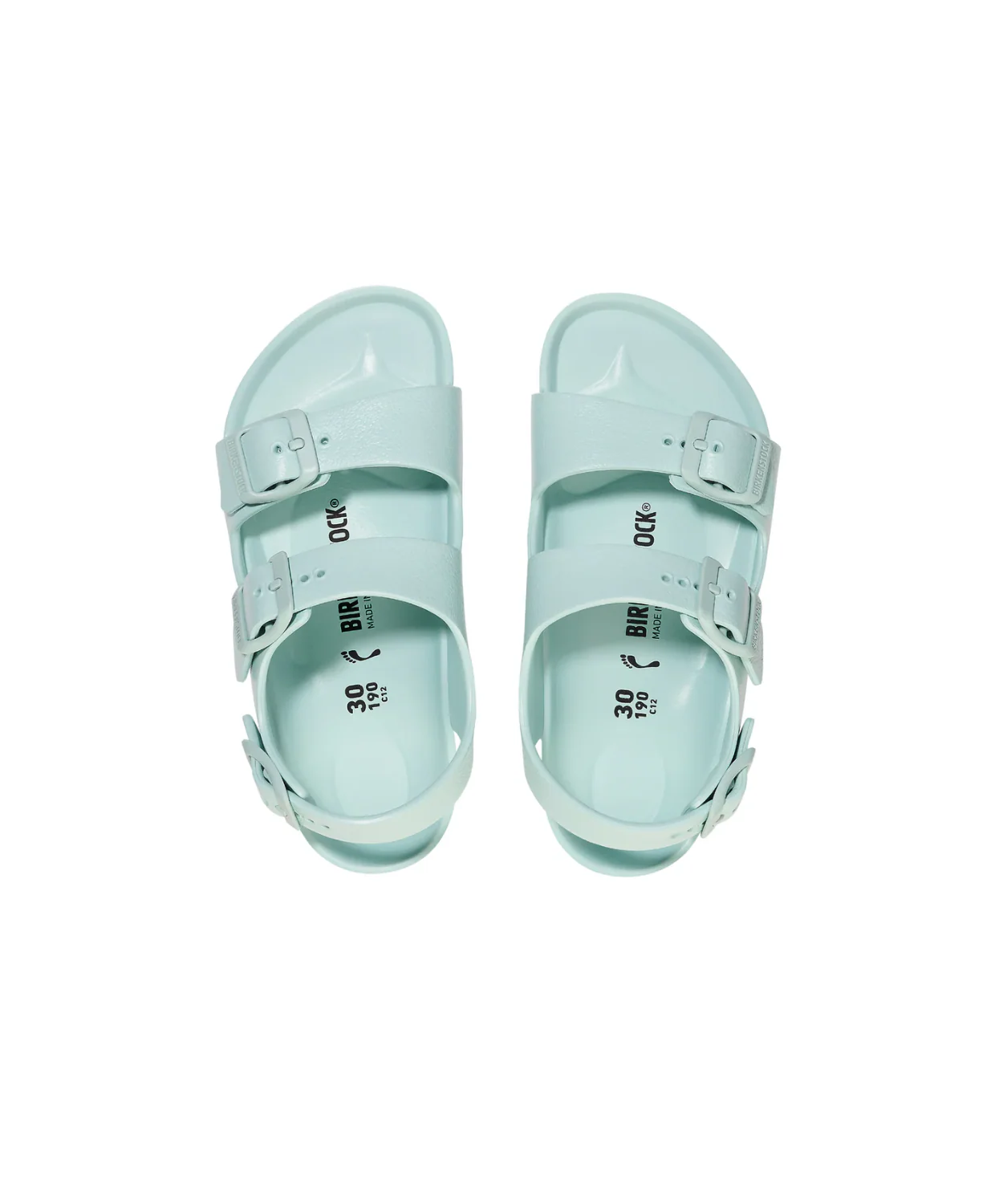 Birkenstock Kids Milano EVA Surf Green Sandals - Image 3