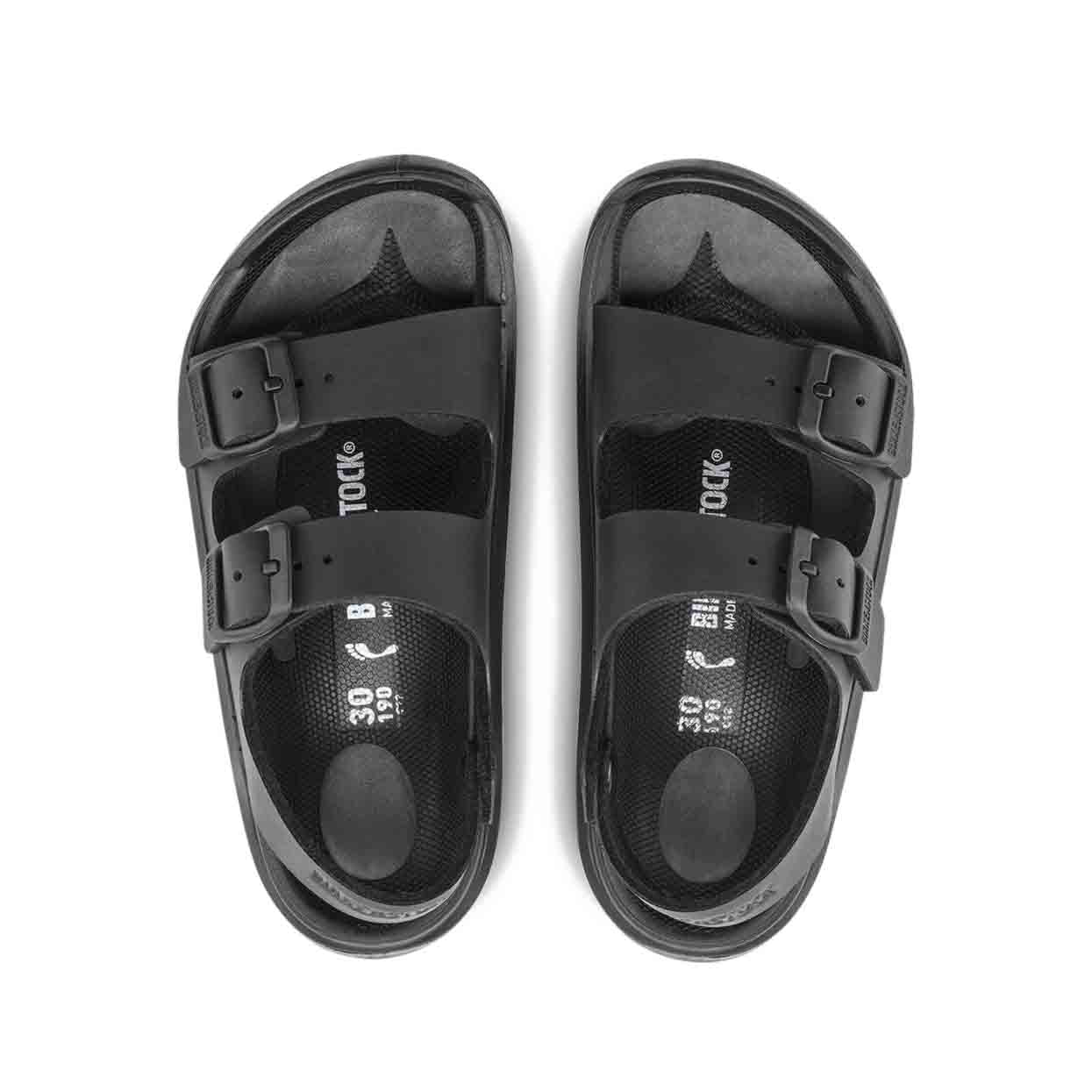 Birkenstock Kids Mogami EVA/Birko-Flor/Polyurethane Black Sandals - Image 3