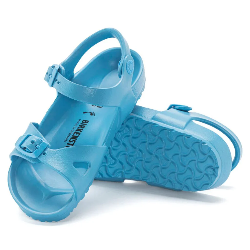 Birkenstock Kids Rio EVA Sky Blue Sandals - Image 4