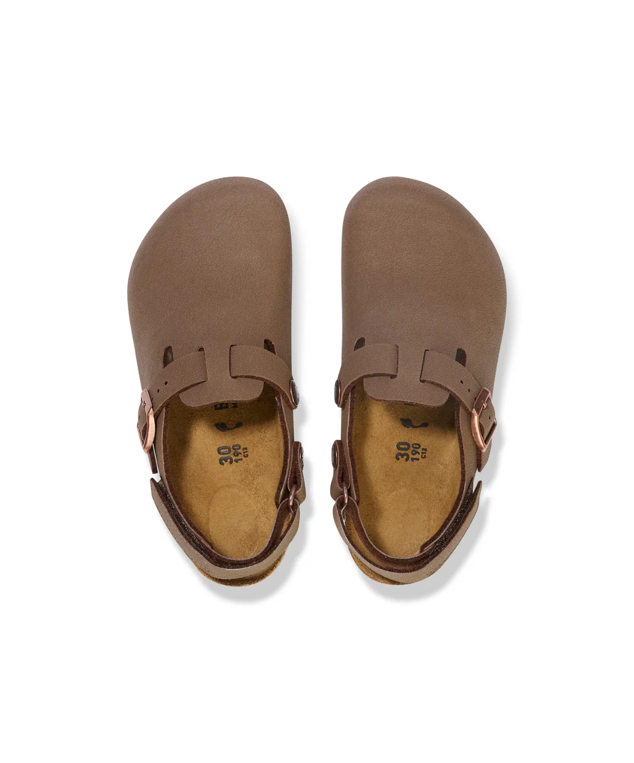 Birkenstock Kids Tokio Adjustable Strap BirkiBuc Mocca Clogs - Image 4