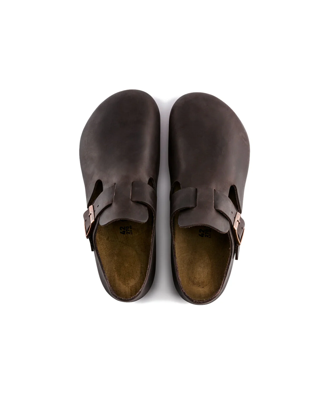 Birkenstock London Oiled Leather Habana Shoes - Image 4