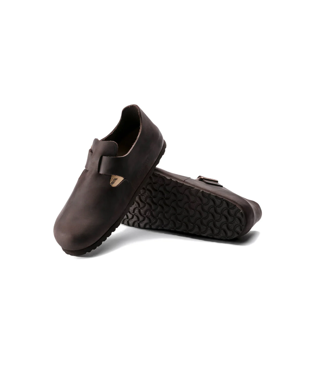Birkenstock London Oiled Leather Habana Shoes - Image 6