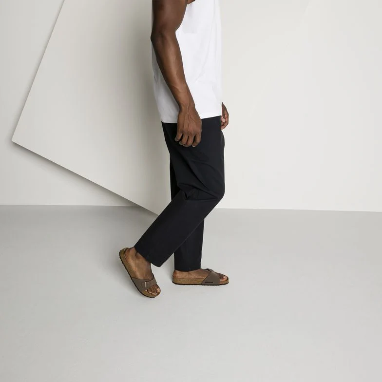 Birkenstock Madrid BirkiBuc Mocca Sandals - Image 3