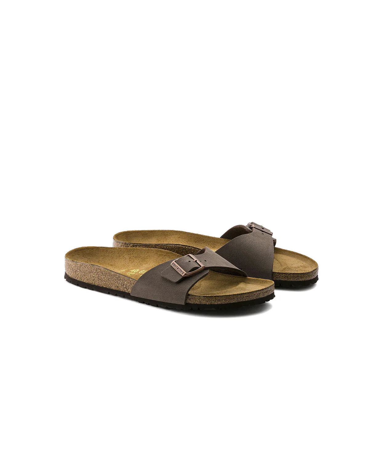 Birkenstock Madrid BirkiBuc Mocca Sandals - Image 4