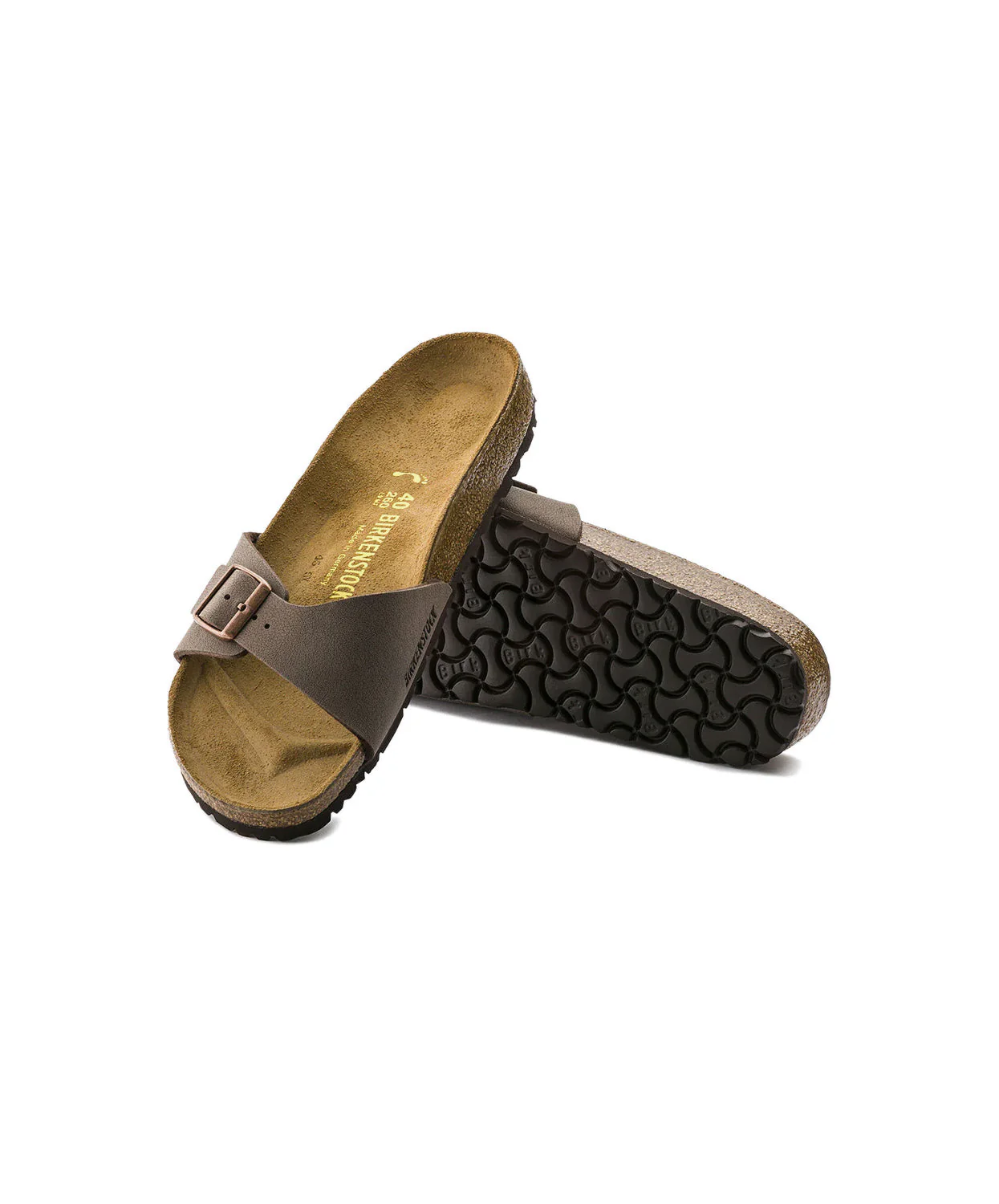 Birkenstock Madrid BirkiBuc Mocca Sandals - Image 5
