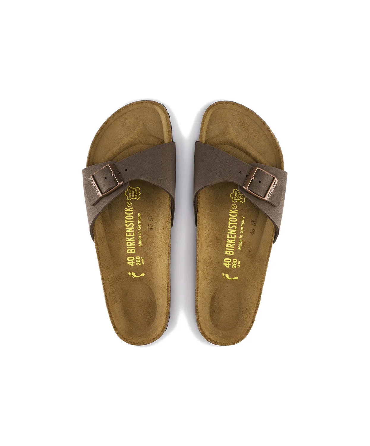 Birkenstock Madrid BirkiBuc Mocca Sandals - Image 6