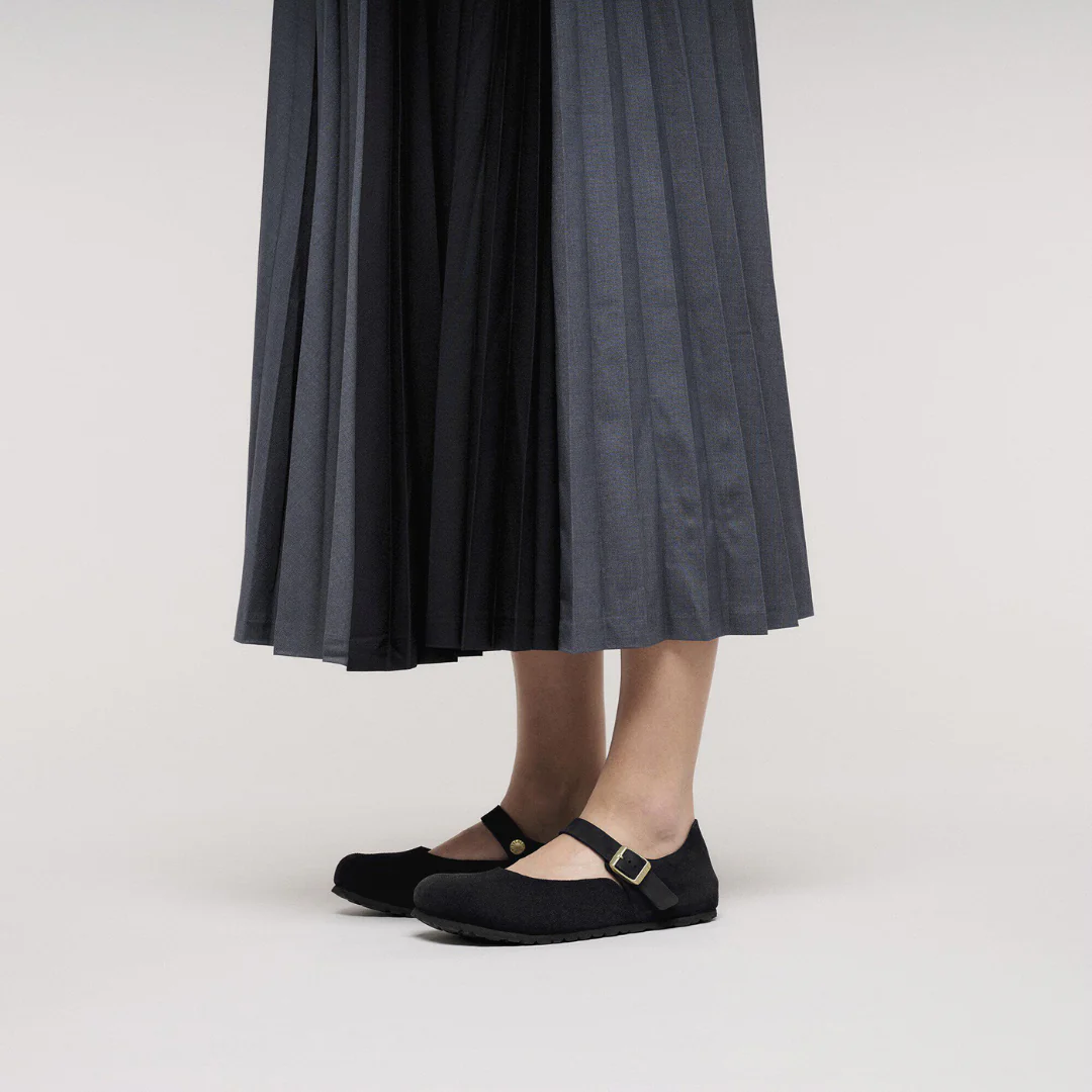 Birkenstock Mantova Suede Leather Black Shoes - Image 3