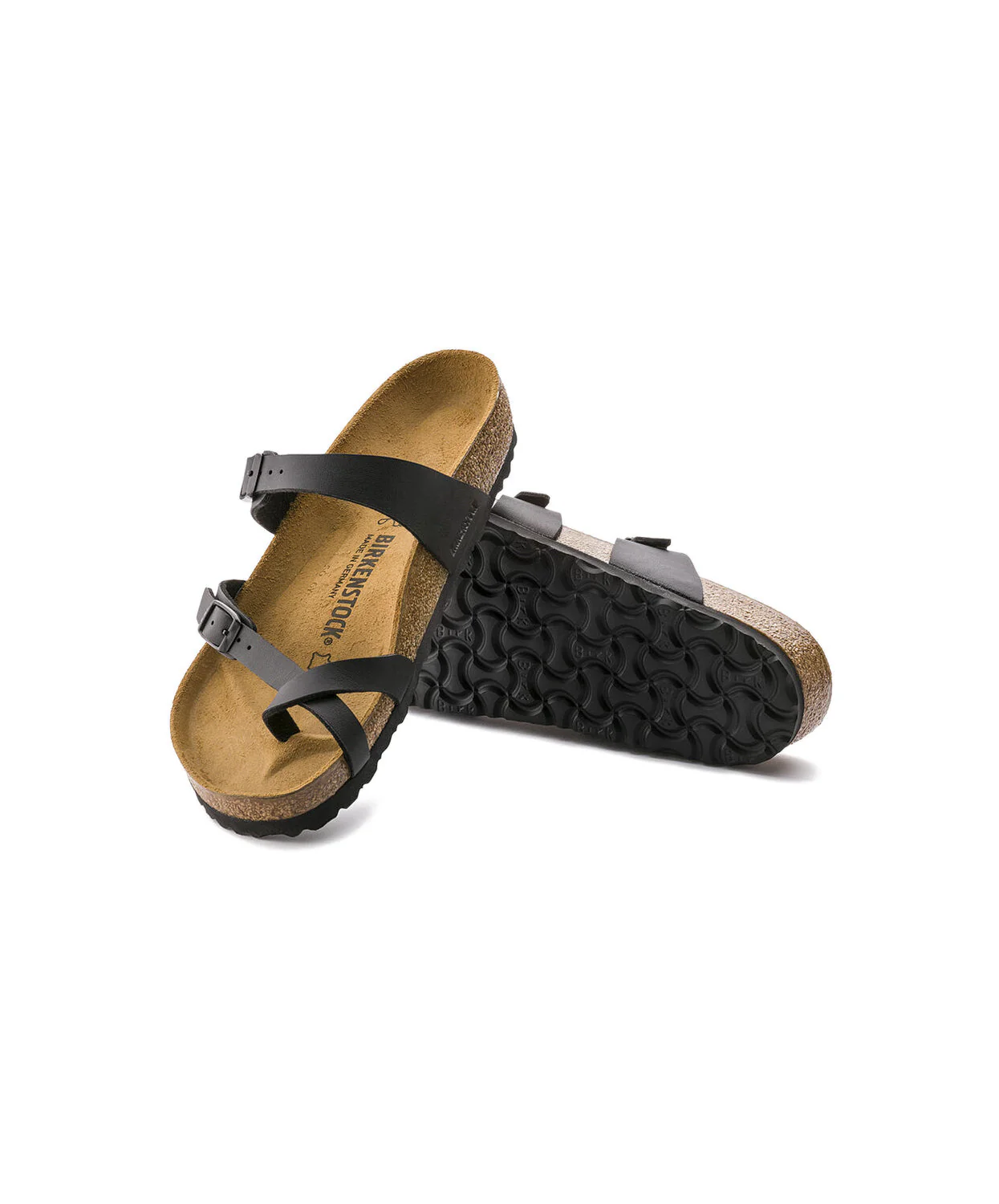 Birkenstock Mayari Birko-Flor Black Sandals - Image 4