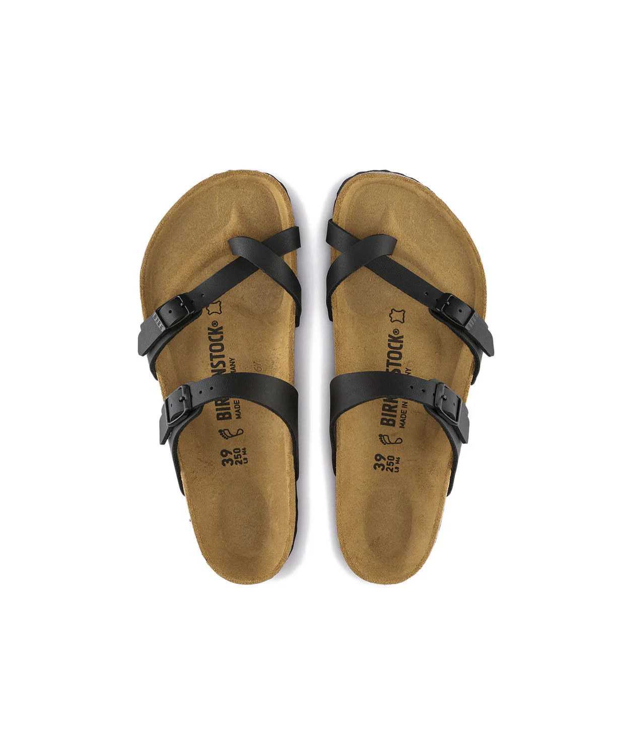 Birkenstock Mayari Birko-Flor Black Sandals - Image 6