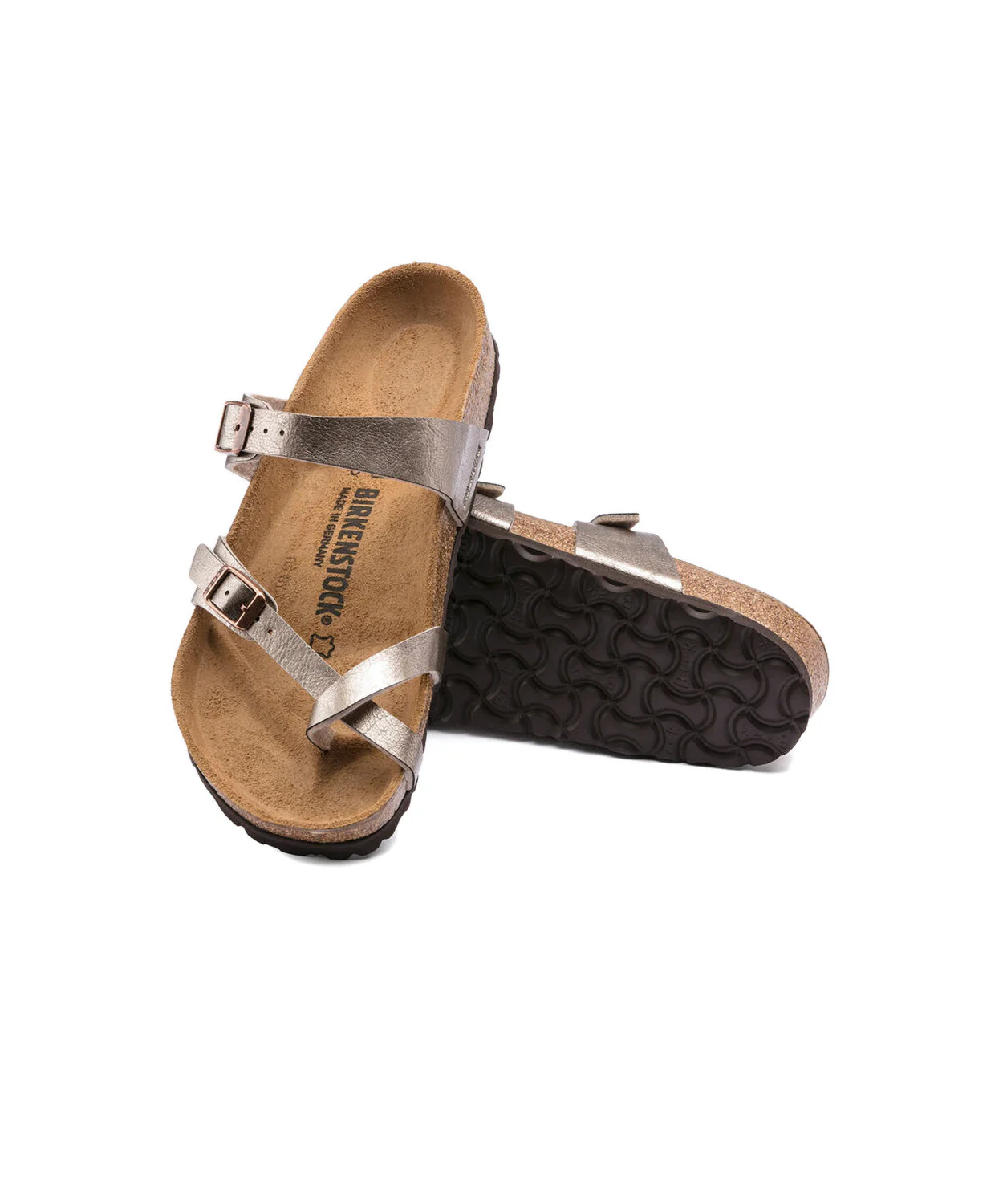 Birkenstock Mayari Birko-Flor Graceful Taupe Sandals - Image 5