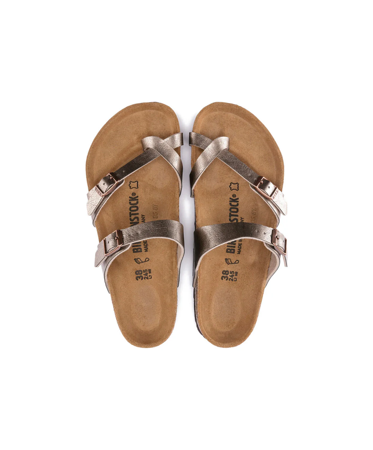 Birkenstock Mayari Birko-Flor Graceful Taupe Sandals - Image 6