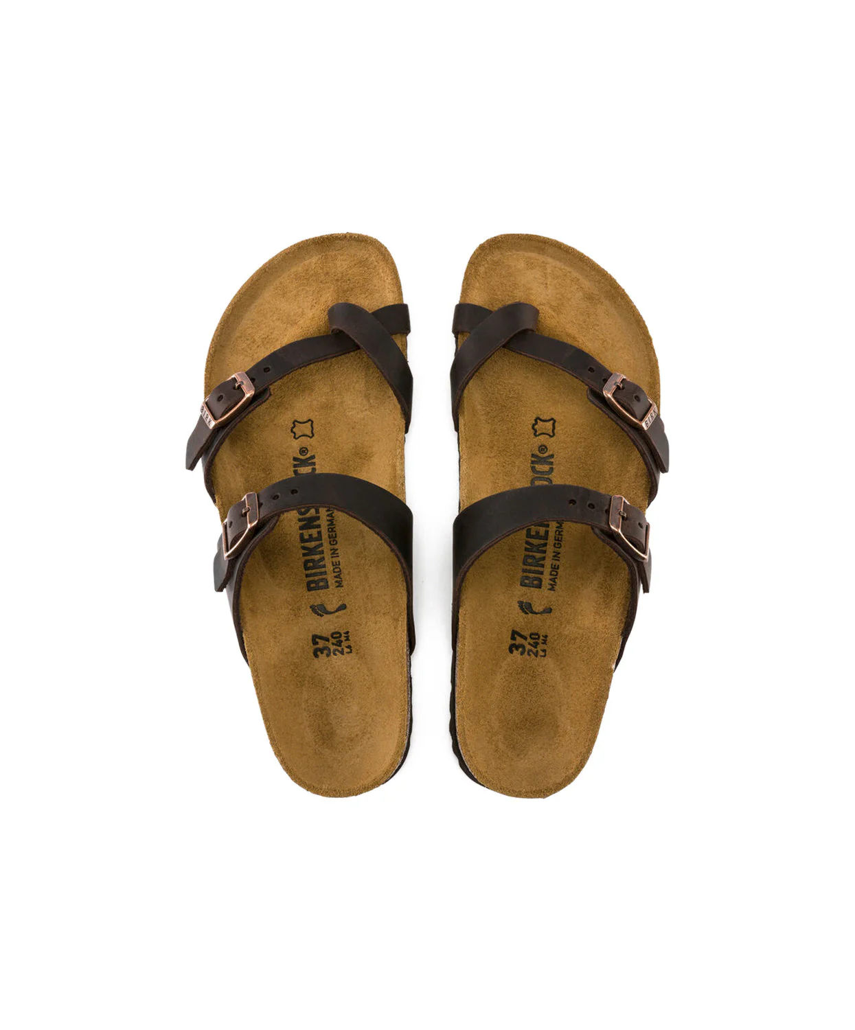 Birkenstock Mayari Oiled Leather Habana Sandals - Image 6