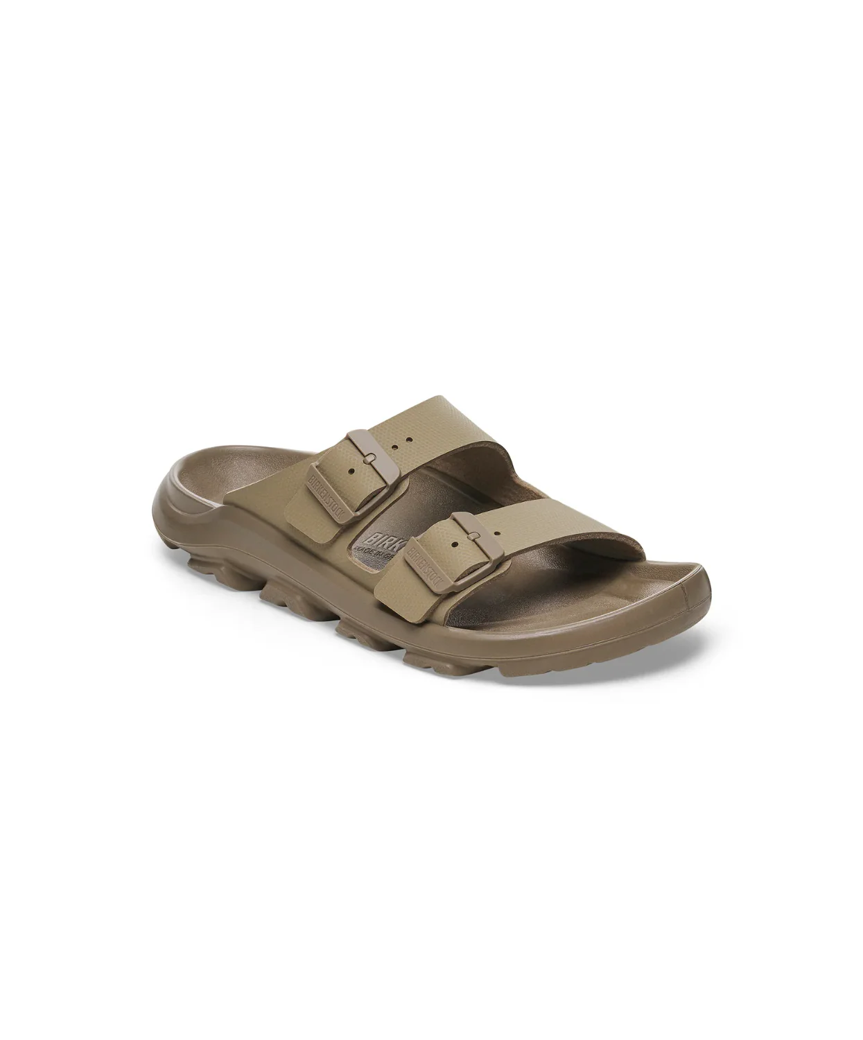 Birkenstock Mogami Terra Stealth 2-Strap Apex Birko-Flor Faded Khaki Sandals - Image 4