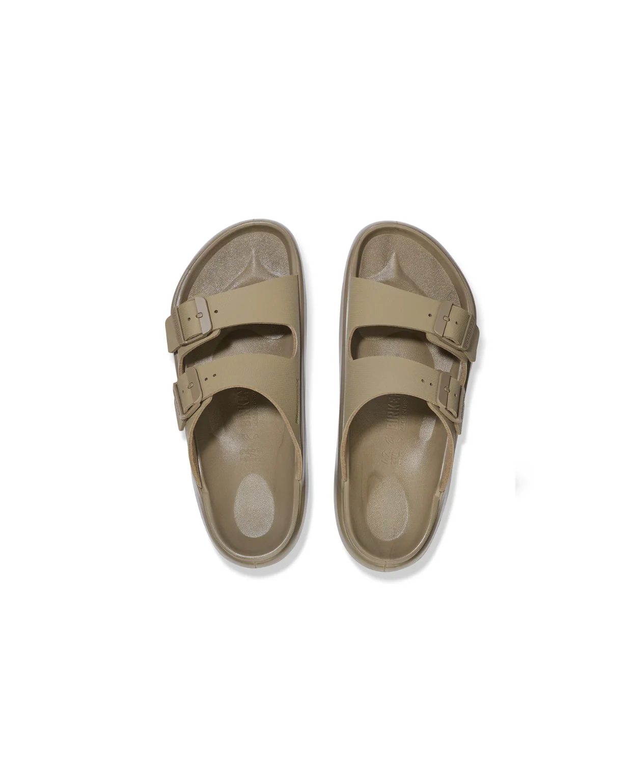 Birkenstock Mogami Terra Stealth 2-Strap Apex Birko-Flor Faded Khaki Sandals - Image 5