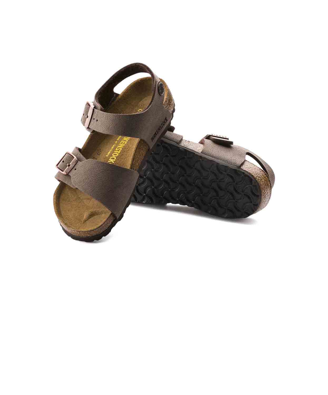 Birkenstock Kids New York BirkiBuc Mocca Sandals - Image 4