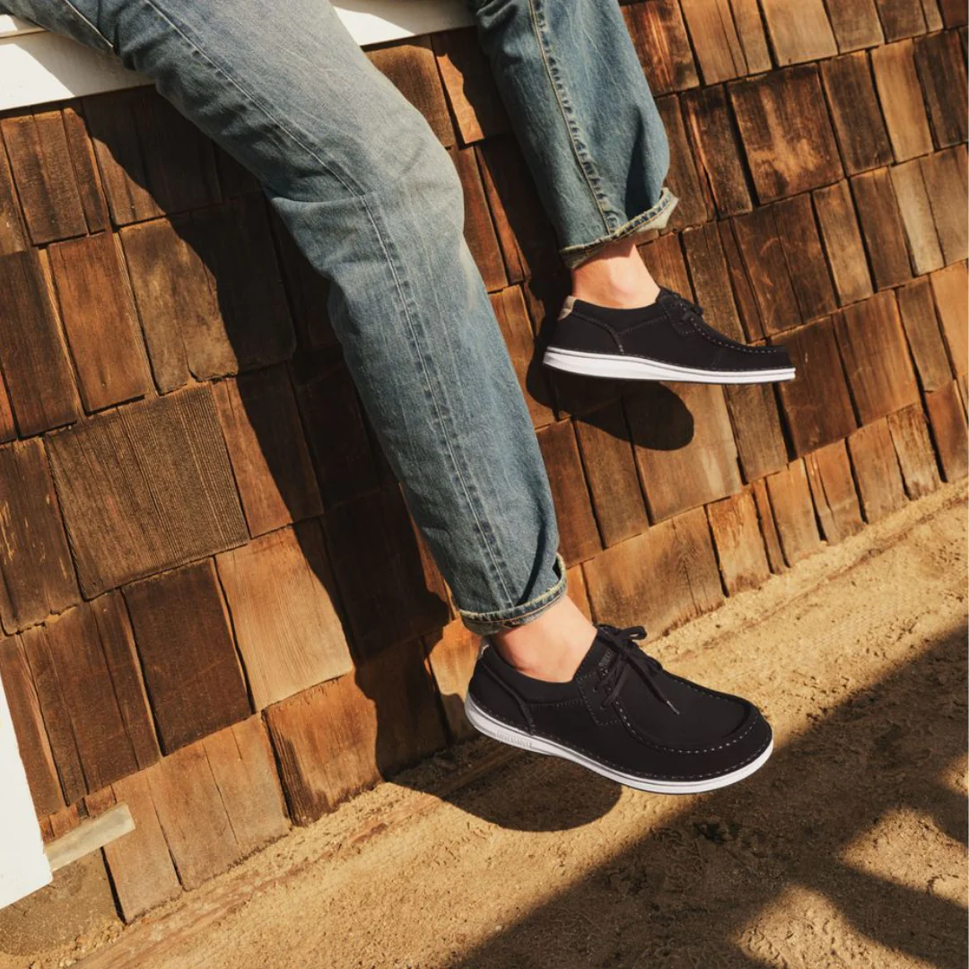 Birkenstock Pasadena Suede Leather Black Shoes - Image 3