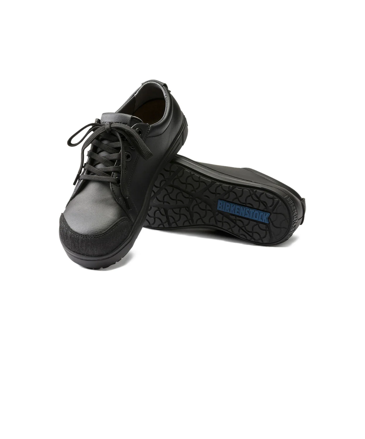 Birkenstock QS 500 Microfibre Black Steel Cap Shoes - Image 3