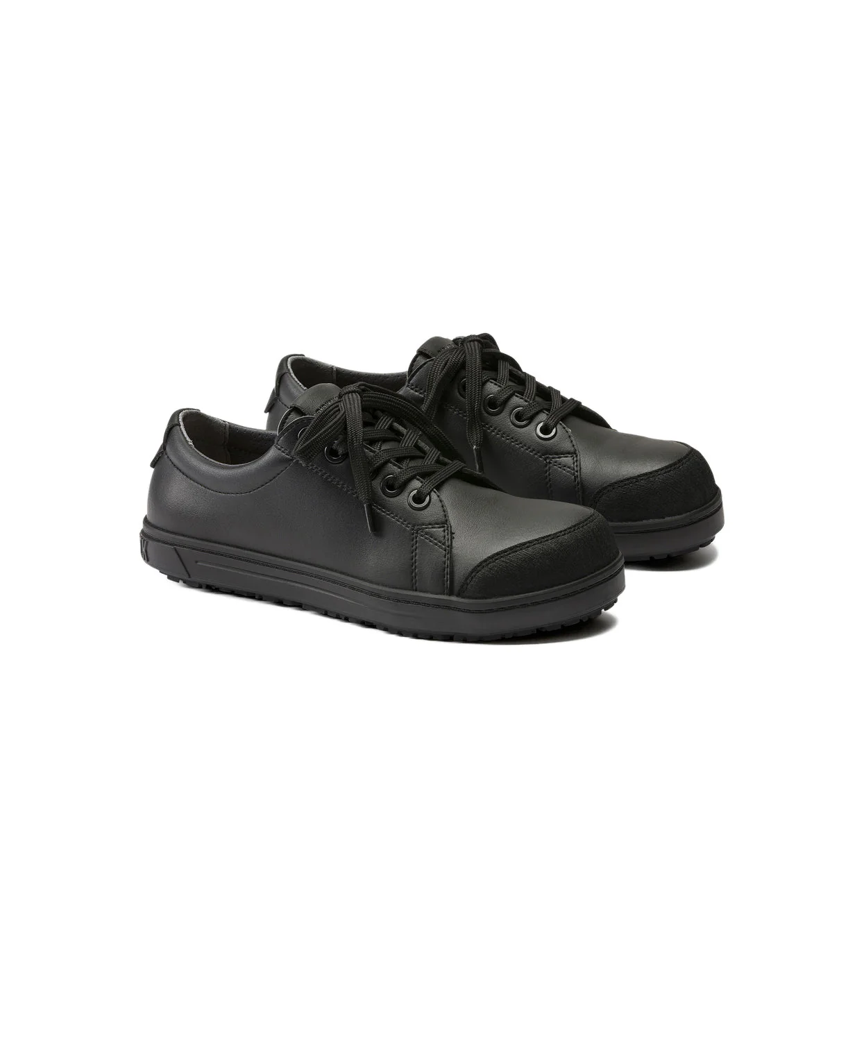 Birkenstock QS 500 Microfibre Black Steel Cap Shoes - Image 5