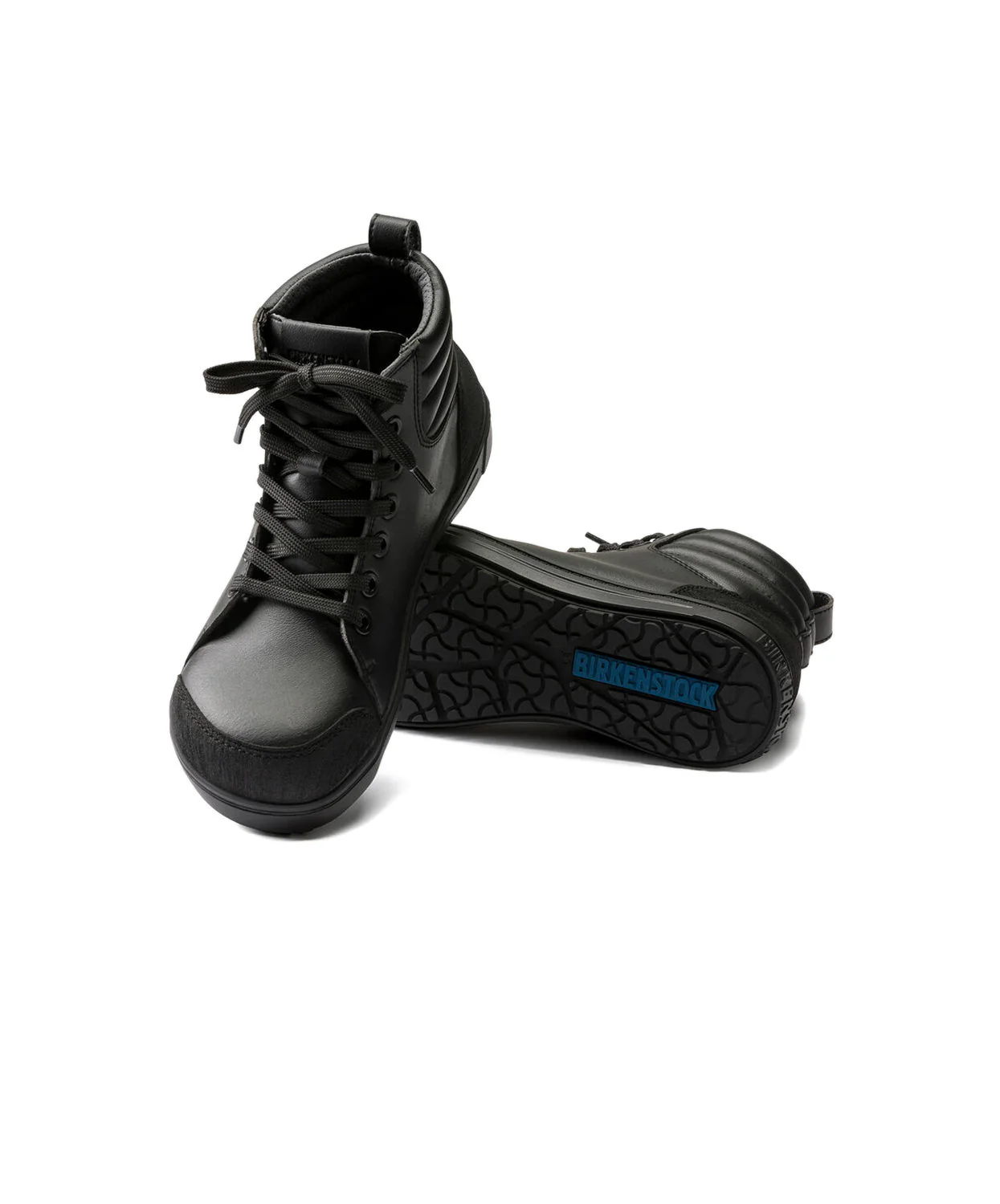 Birkenstock QS 700 Microfibre Black Steel Cap Boots - Image 3