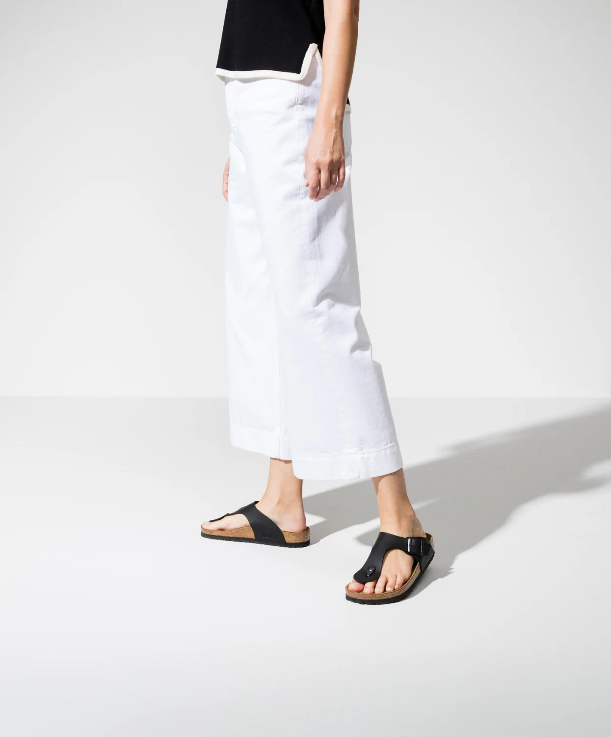 Birkenstock Ramses Birko-Flor Black Sandals - Image 3