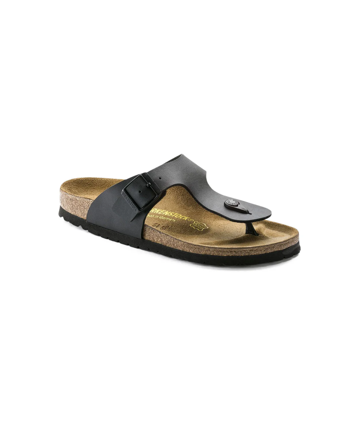 Birkenstock Ramses Birko-Flor Black Sandals - Image 4