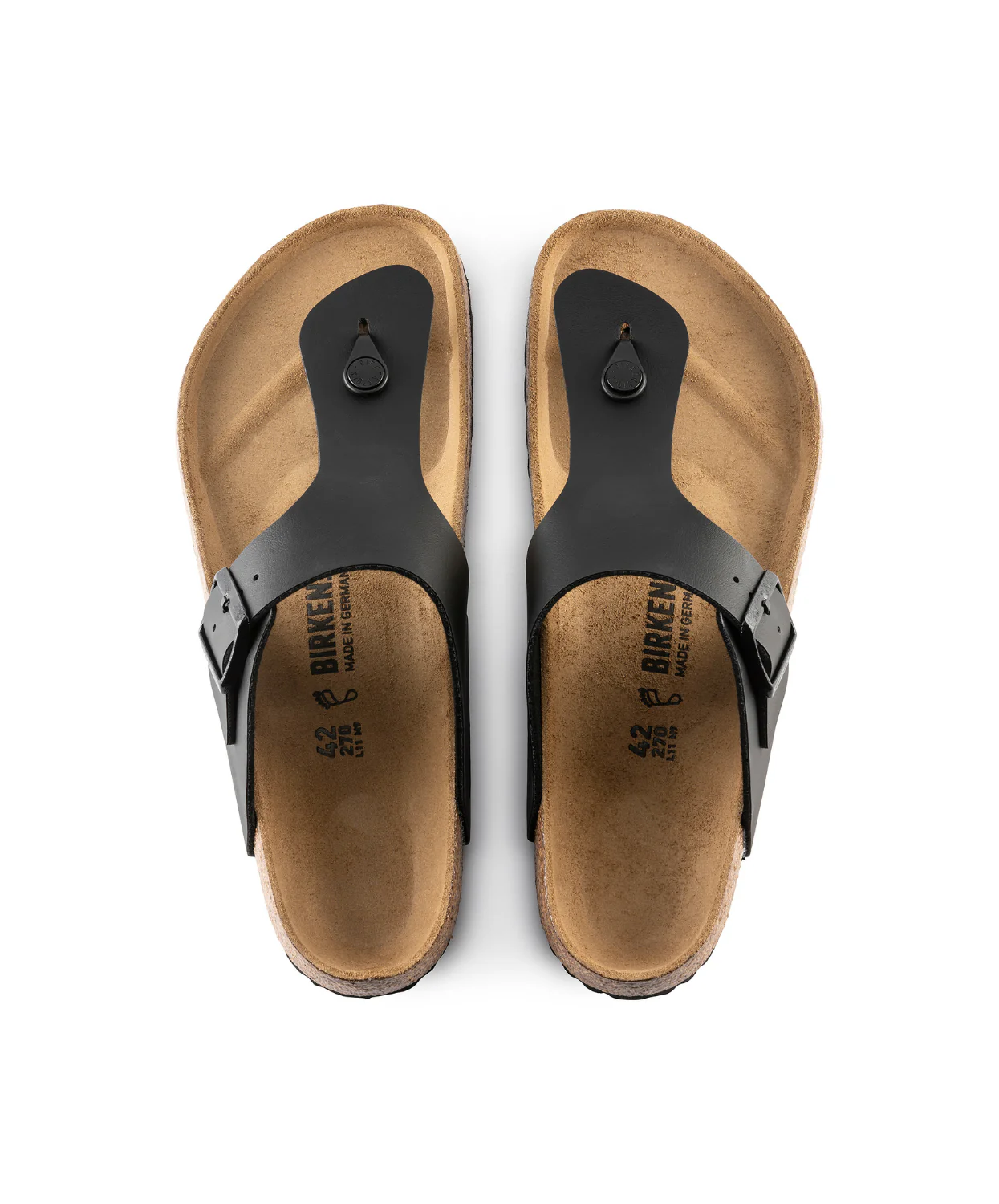 Birkenstock Ramses Birko-Flor Black Sandals - Image 5