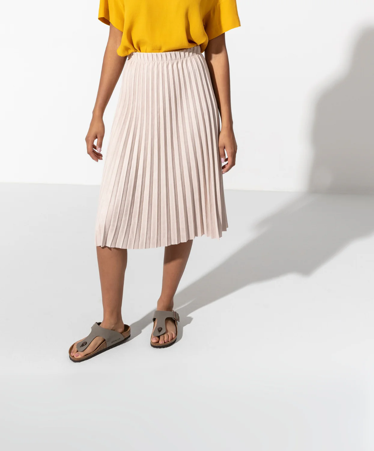 Birkenstock Ramses BirkiBuc Stone Sandals - Image 3