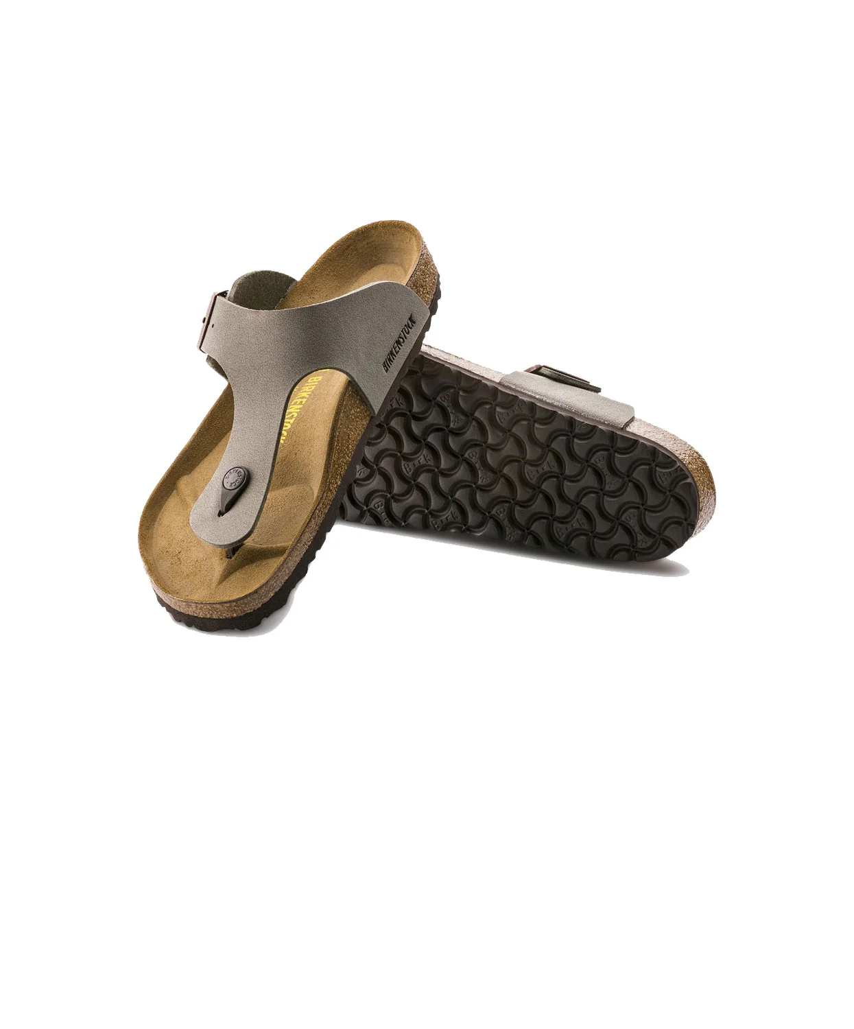 Birkenstock Ramses BirkiBuc Stone Sandals - Image 4