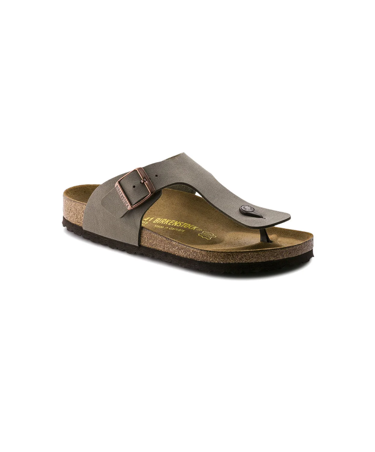 Birkenstock Ramses BirkiBuc Stone Sandals - Image 5