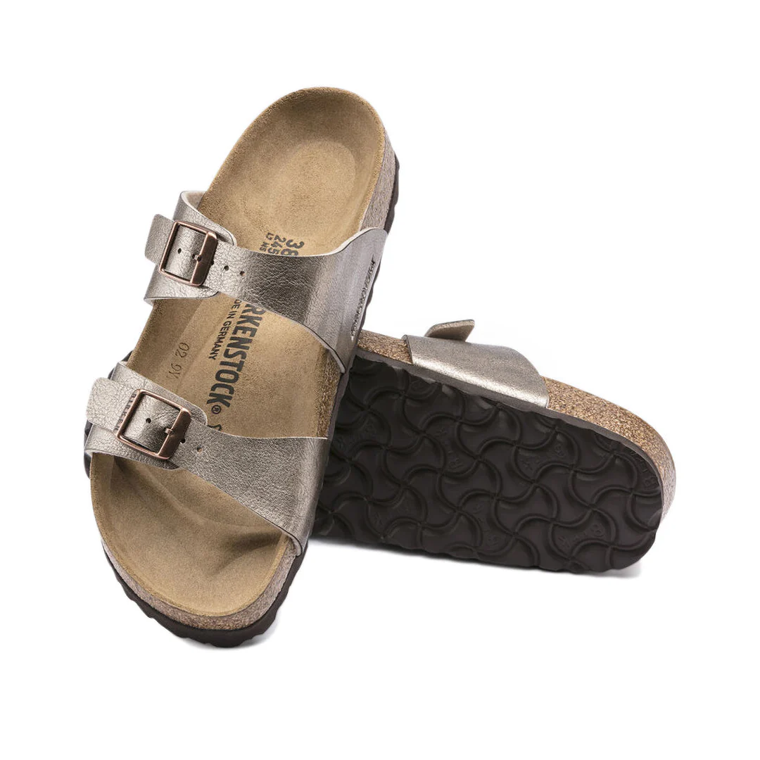Birkenstock Sydney Birko-Flor Graceful Taupe Sandals - Image 6