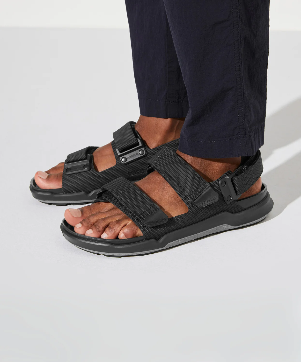 Birkenstock Tatacoa Cross Element Birko-Flor Black Sandals - Image 3