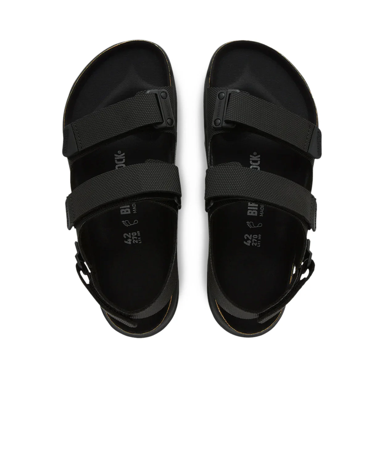 Birkenstock Tatacoa Cross Element Birko-Flor Black Sandals - Image 4