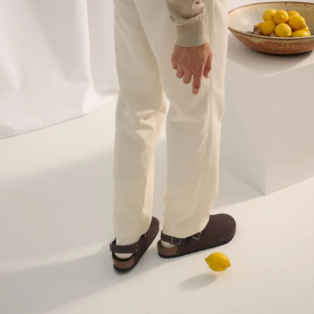Birkenstock Tokio Suede Leather Carafe Clogs - Image 6