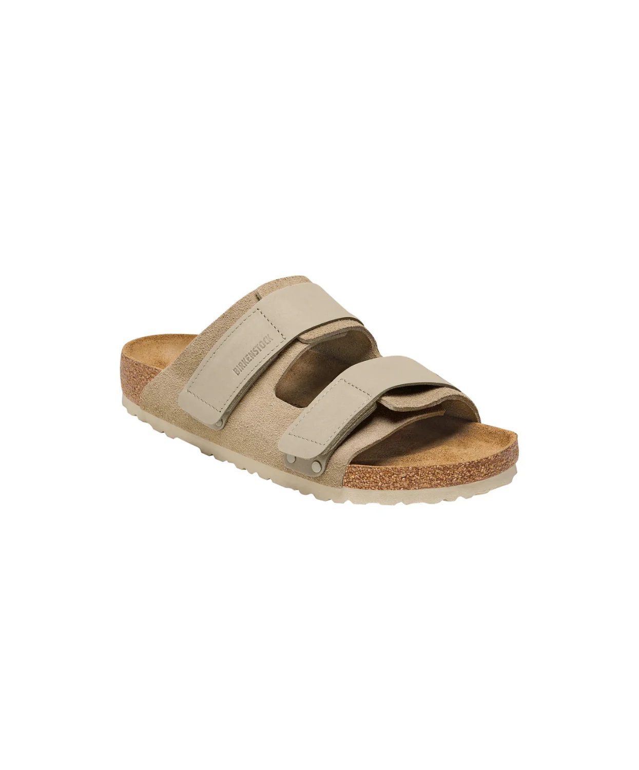 Birkenstock Uji Suede/Nubuck Leather Taupe Sandals - Image 5