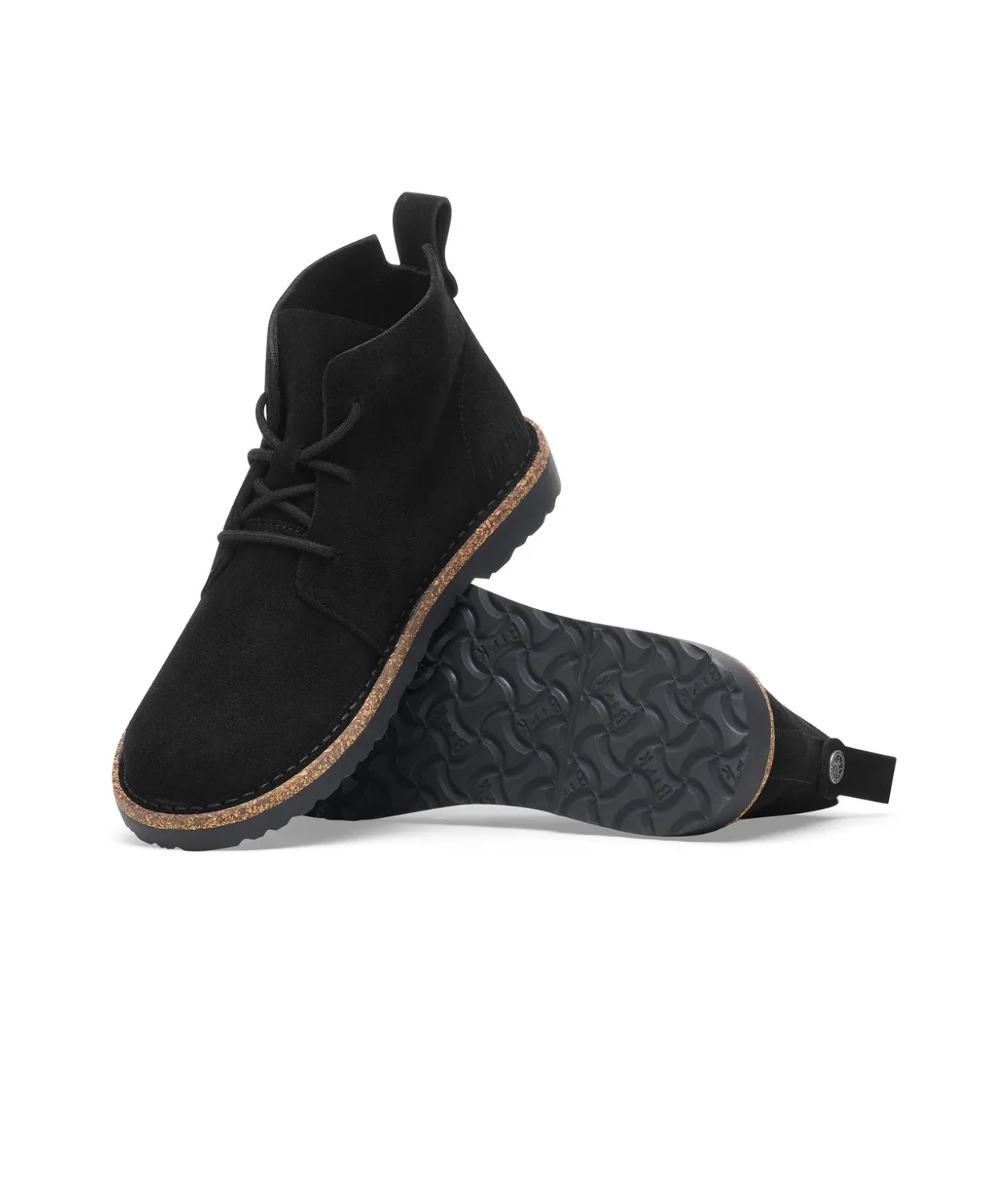 Birkenstock Uppsala Mid Suede Leather Black Boots - Image 5
