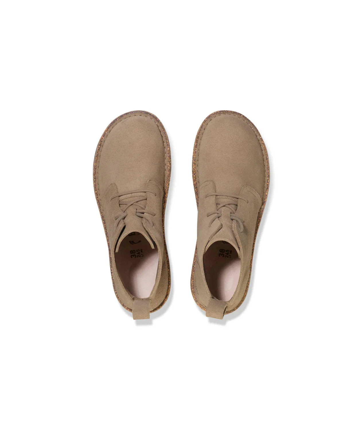 Birkenstock Uppsala Mid Suede Leather Taupe Boots - Image 6