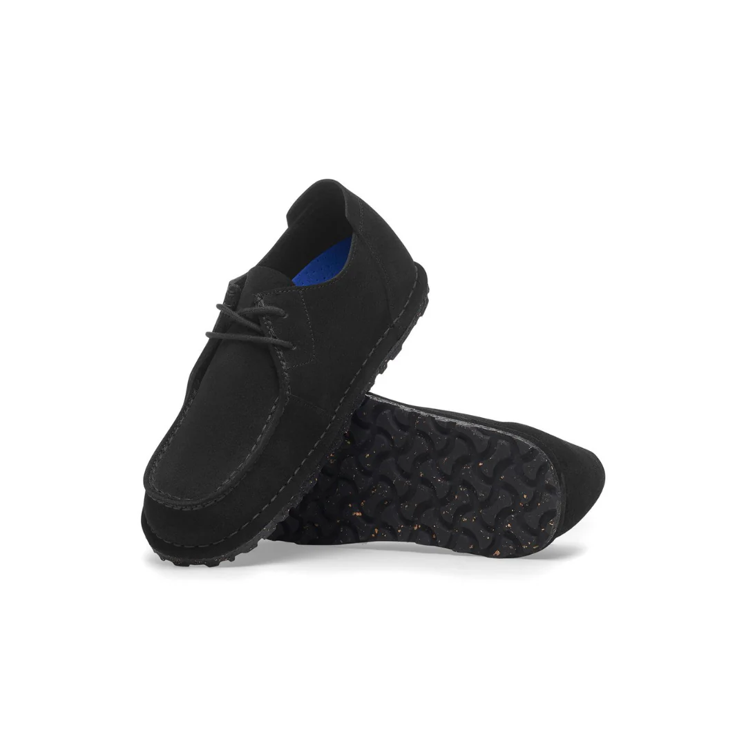 Birkenstock Utti Lace Suede Leather Black Shoes - Image 6