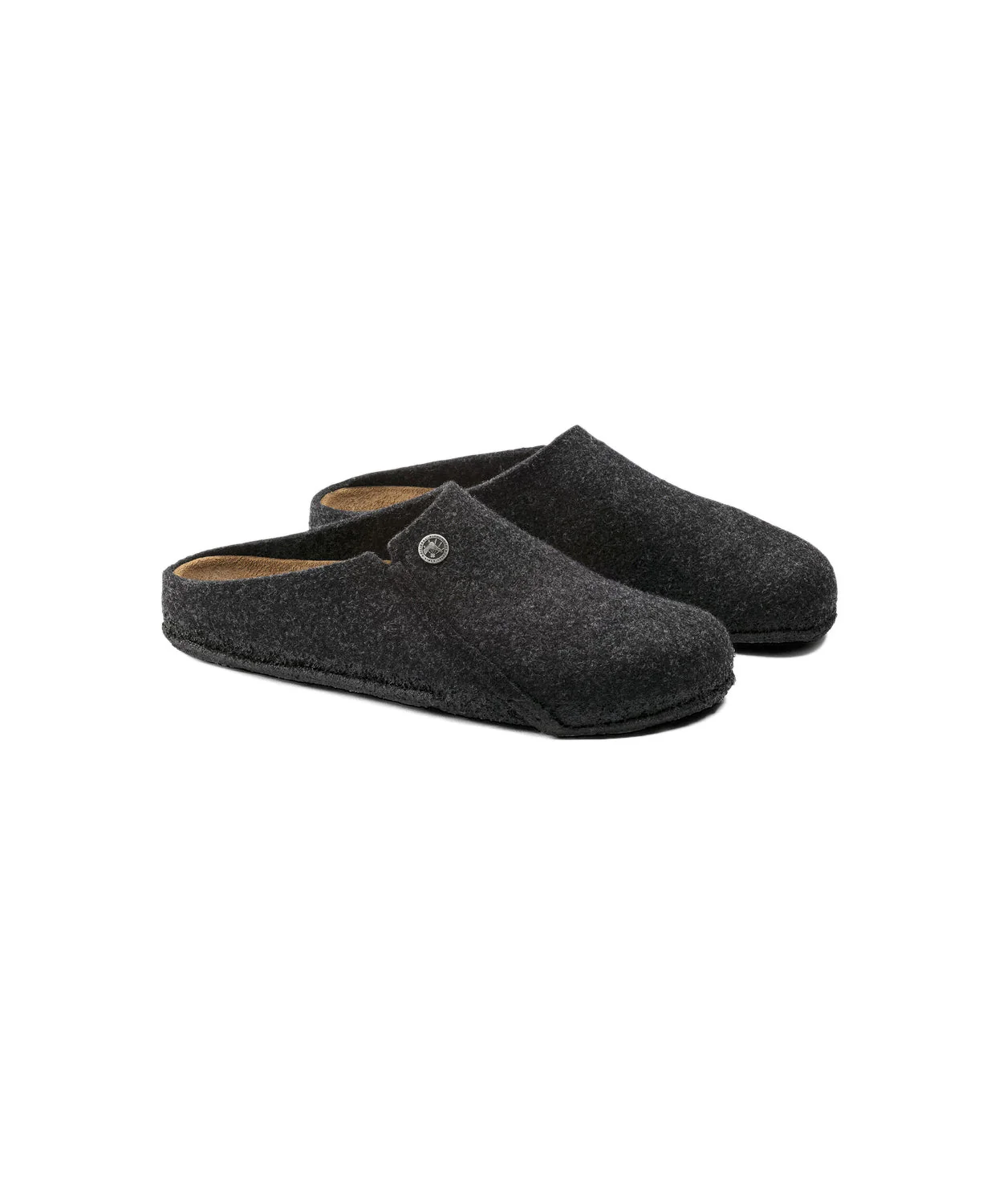 Birkenstock Zermatt Wool Felt Anthracite Clogs - Image 6