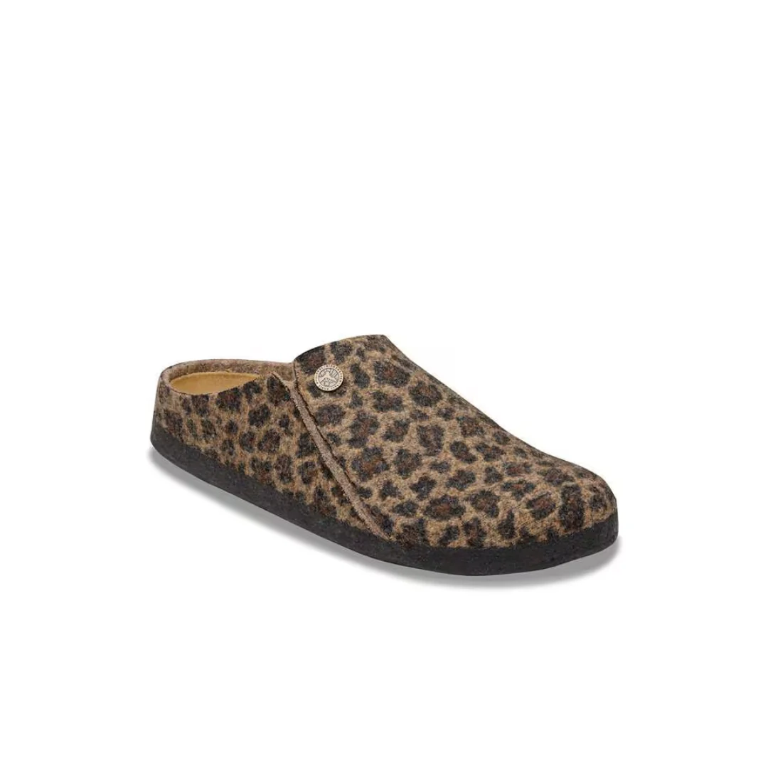 Birkenstock Zermatt Wool Felt Leo Toffee Melange Clogs - Image 4