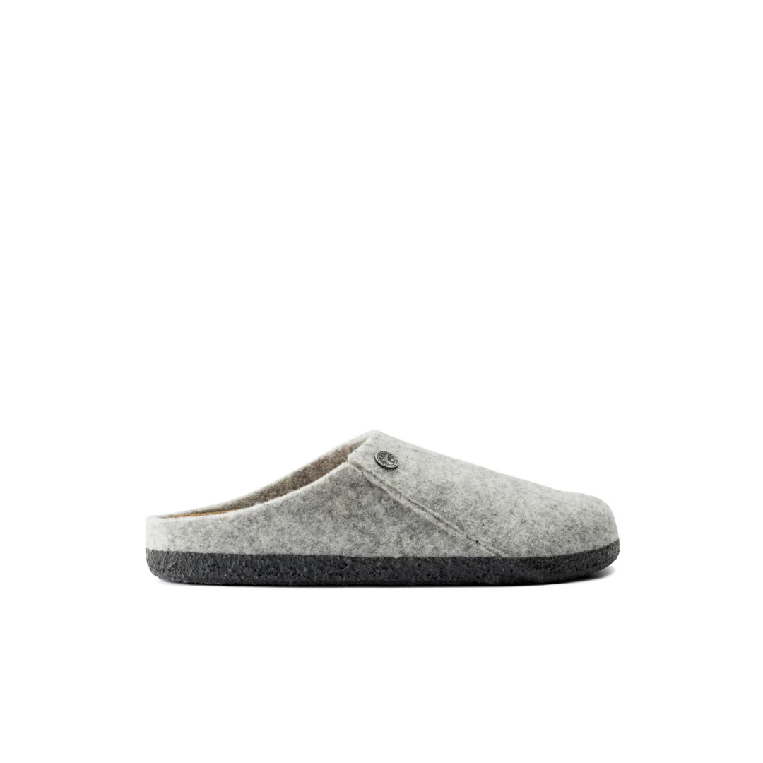 Birkenstock Zermatt Wool Felt Light Grey Clogs