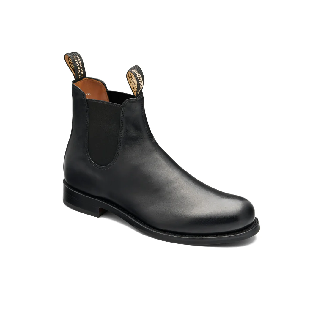 Blundstone 156 Heritage Unisex Black Leather Lifestyle Boots - Image 5