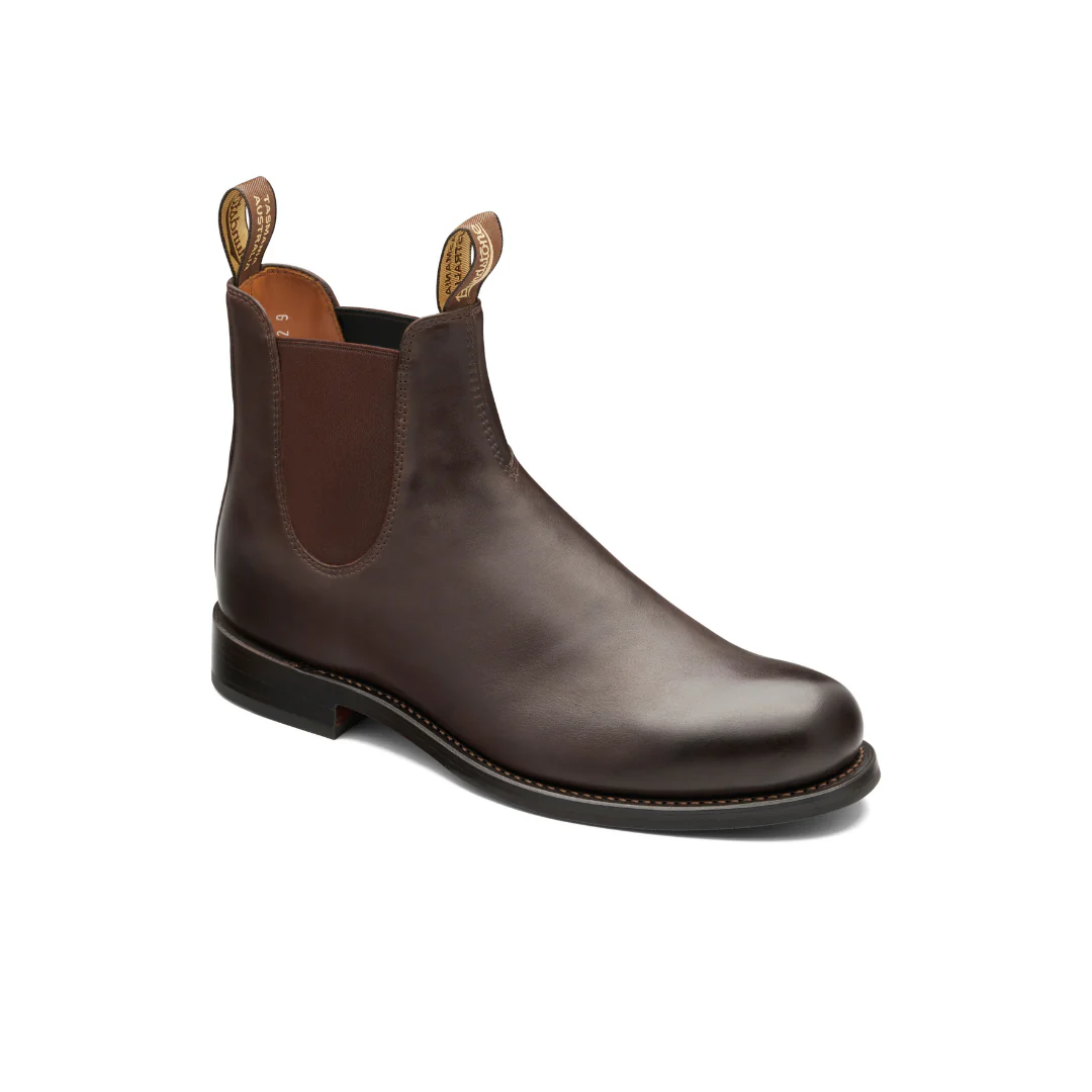 Blundstone 157 Heritage Unisex Brown Leather Lifestyle Boots - Image 4