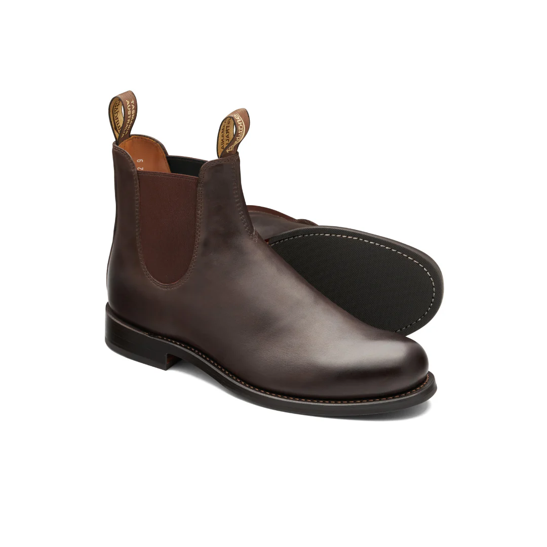 Blundstone 157 Heritage Unisex Brown Leather Lifestyle Boots - Image 5