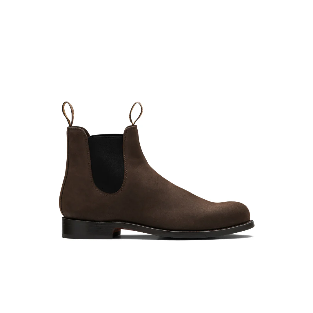 Blundstone 159 Heritage Unisex Chocolate Brown Nubuck Lifestyle Boots