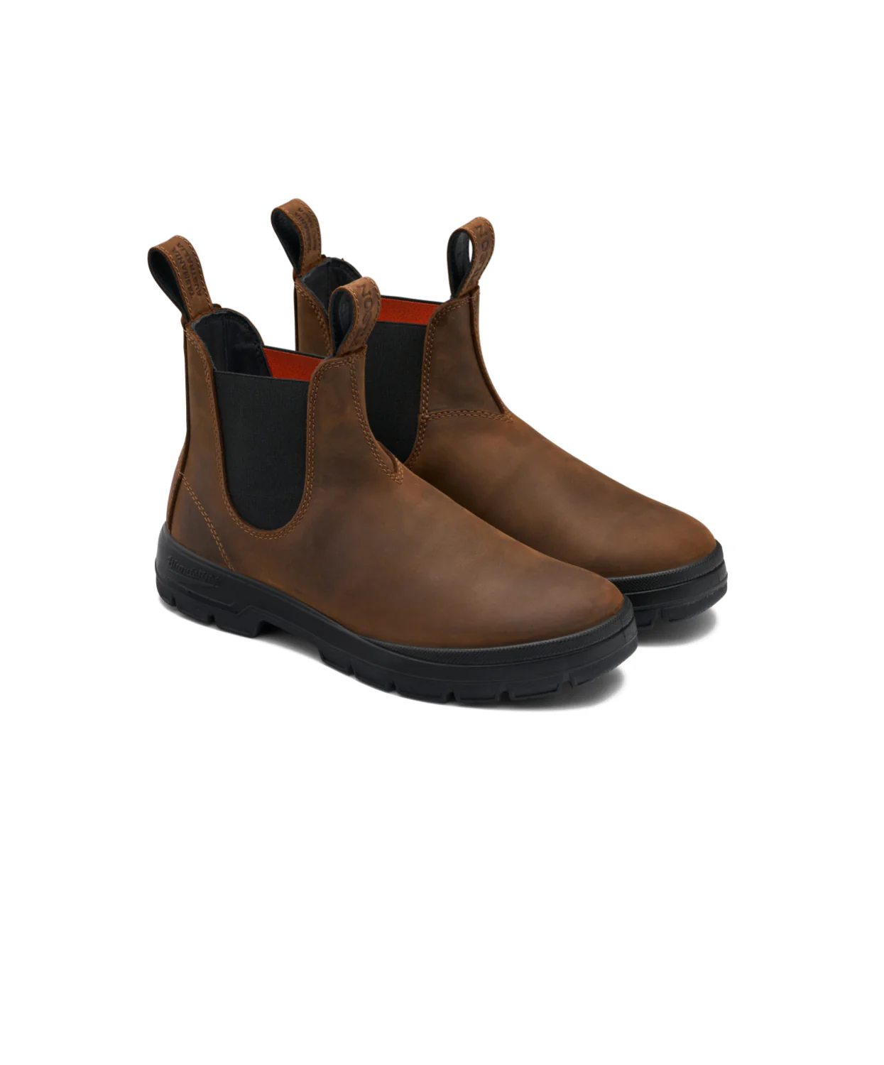 Blundstone x Filson Water-Resistant Oiled Waxed Nubuck Boot Teak - Image 4