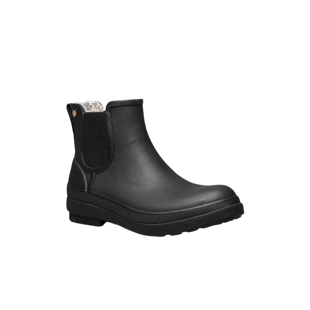 BOGS Amanda Plush II Chelsea Boot Black - Image 4