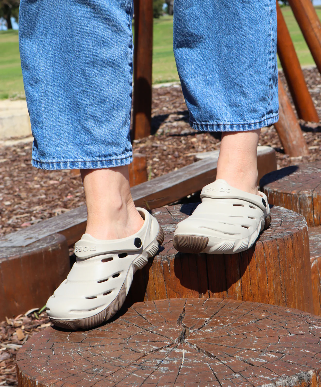 Bogs Boga Oatmeal Unisex Clog - Image 2
